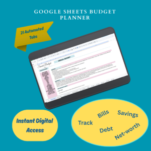 ultimate annual budget spreadsheet – google sheets personal finance system