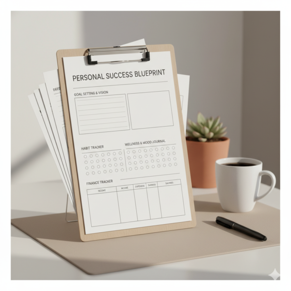 personal success blueprint the ultimate all in one life, health & finance planner